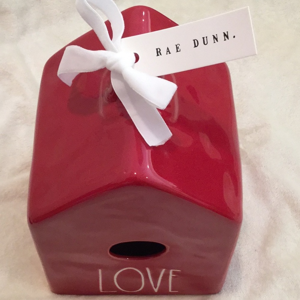 NWT ❤️ Rae Dunn LOVE BirdHouse ❤️ - Picture 10 of 10